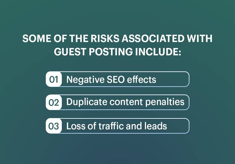 Risks Associated with Guest Posting